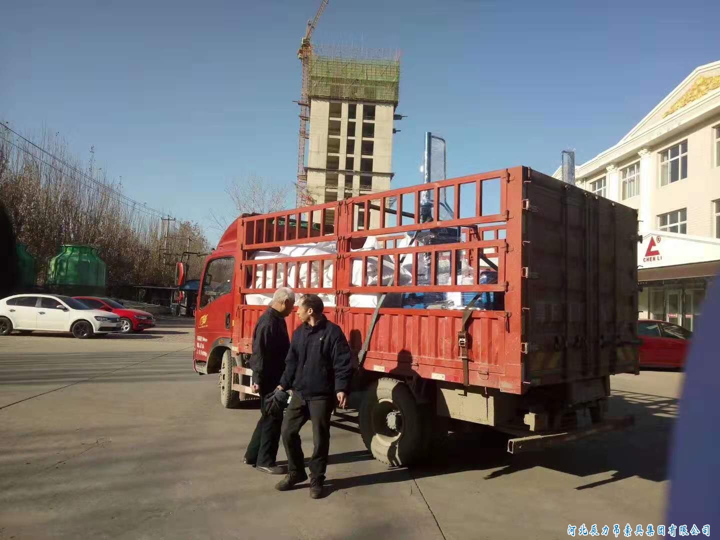 兩臺辰力32型鋼絲繩插套機發貨！